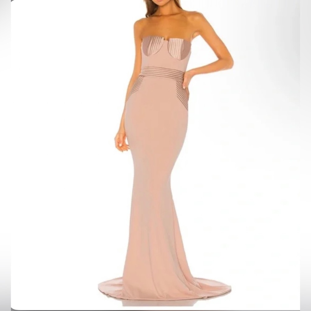 COPY - Zhivago Pink Strapless Gown